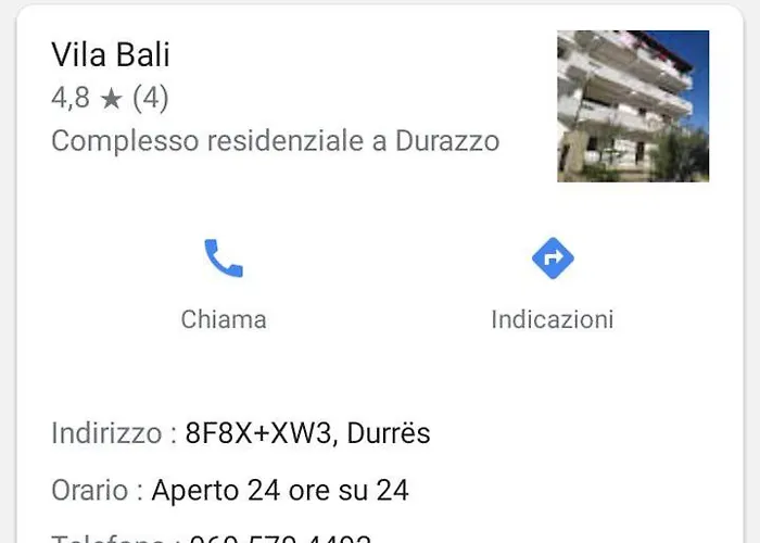 Appartement Bali Durrës